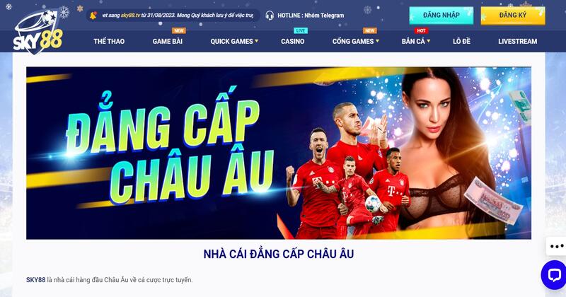 Các Chương Trình Nổi Bật Trên sky88 tv